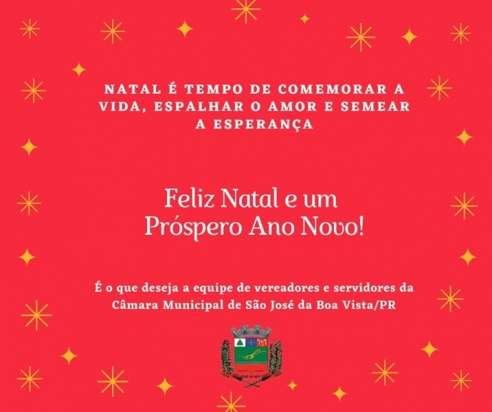 Feliz Natal e Próspero Ano Novo!!